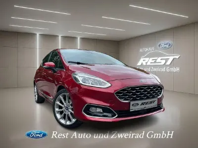 Gebraucht Ford Fiesta Vignale 101 PS (74 kW) 2017 Rot Kleinwagen