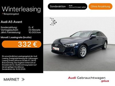 Firmamentblau metallic Gebraucht 2025 Audi A5 Sport Kombi | 47.925 € (Superpreis)