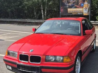 Second-hand BMW 316 102 CP (75 kW) 1995 Roșu Coupe