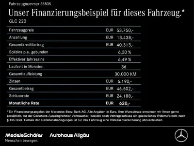 Usata Mercedes GLC220 AMG 197 CV (144 kW) 2025 Bianco SUV