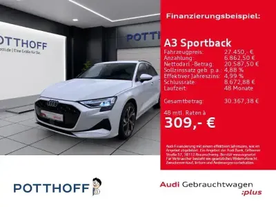 Gebraucht Audi A3 Advanced Plus 116 PS (85 kW) 2025 Weiss Limousine