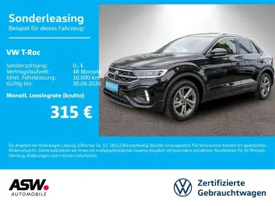 Gebraucht VW T-Roc R-line 150 PS (110 kW) 2025 Deep black perleffekt SUV