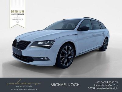 Gebraucht Skoda Superb SportLine 190 PS (139 kW) 2017 Weiß Kombi