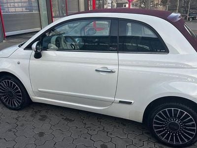 Gebraucht Fiat 500C Lounge 69 PS (50 kW) 2016 Weiß Cabrio