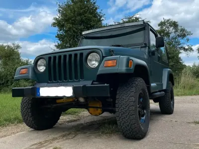 Gebraucht Jeep Wrangler Sahara 169 PS (124 kW) 1999 Grün SUV