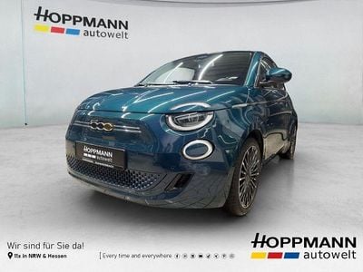 Grün Gebraucht 2021 Fiat 500e La Prima Limousine | 17.790 € (Etwas zu teuer)