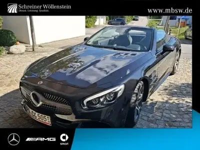Gebraucht Mercedes SL400 AMG 367 PS (269 kW) 2020 Metalliclack obsidianschwarz Cabrio