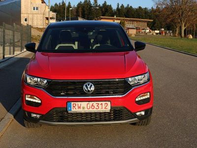 Second-hand VW T-Roc Sport 150 CP (110 kW) 2019 Roșu SUV