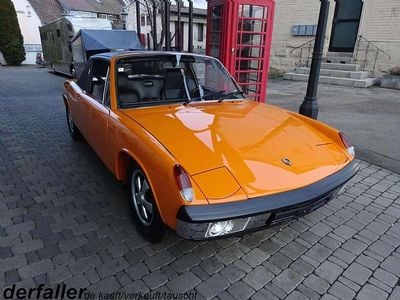 Second-hand Porsche 914 110 CP (80 kW) 1970 Portocaliu Cabrio