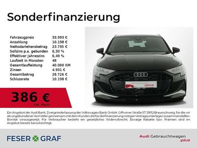 Gebraucht Audi A3 Ambiente 116 PS (85 kW) 2025 Mythosschwarz metallic Limousine