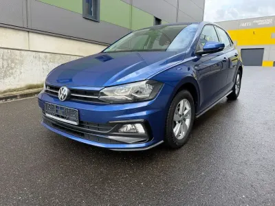 Usata VW Polo R-line 80 CV (58 kW) 2019 Blu Utilitaria