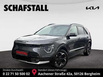 Grau ((agt) interstellar grau met.) Gebraucht 2023 Kia e-Niro Inspiration SUV | 28.979 € (Fairer Preis)