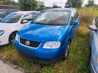 Gebraucht VW Touran 115 PS (84 kW) 2003 Blau Van / Kleinbus