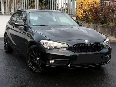 Gebraucht BMW 116 Advantage 109 PS (80 kW) 2016 Schwarz Kleinwagen