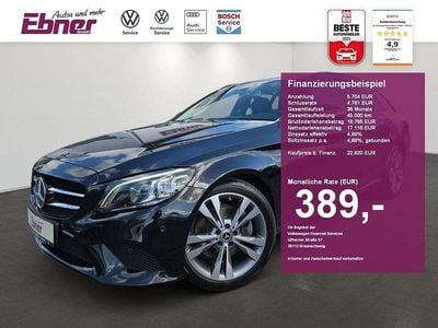 Gebraucht Mercedes C300 Avantgarde 258 PS (189 kW) 2018 Obsidianschwarz  metalliclack (metallic) Kombi