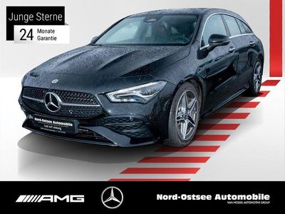 Gebraucht Mercedes CLA200 Shooting Brake AMG 163 PS (119 kW) 2025 Metalliclack kosmosschwarz Kombi
