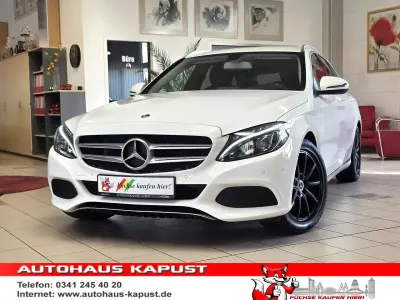 Usata Mercedes C180 156 CV (114 kW) 2018 Bianco Station wagon