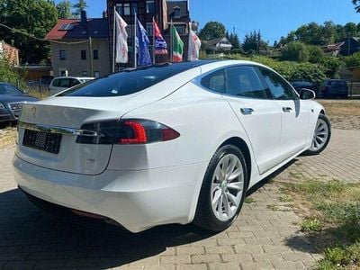 Gebraucht Tesla Model S 284 kW (387 PS) 2016 Weiß Kleinwagen