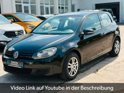 Gebraucht VW Golf VI 80 PS (58 kW) 2009 Schwarz Kleinwagen