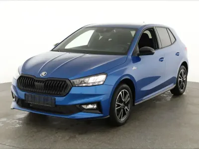 Ny Skoda Fabia Monte Carlo 116 HK (85 kW) 2026 Blå Halvkombi