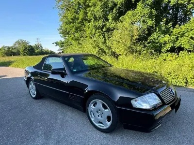 Gebraucht Mercedes SL500 320 PS (235 kW) 1994 Schwarz Cabrio