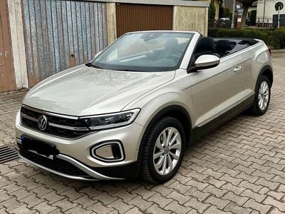 Gebraucht VW T-Roc Cabriolet Style 150 PS (110 kW) 2022 Silber Cabrio
