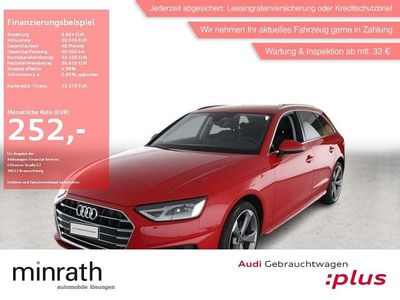 Gebraucht Audi A4 Advanced Plus 150 PS (110 kW) 2025 Progressivrot metallic Kombi