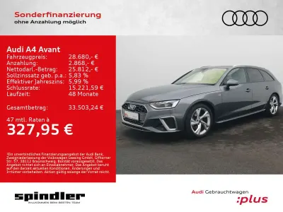 Gebraucht Audi A4 S-Line 150 PS (110 kW) 2023 Daytonagrau perleffekt Kombi