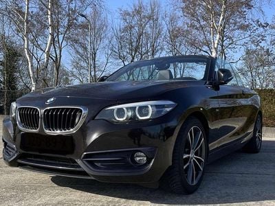 Gebraucht BMW 218 Sport Line 136 PS (100 kW) 2018 Braun Cabrio