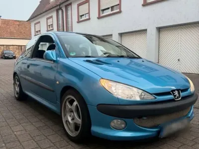 Gebraucht Peugeot 206 109 PS (80 kW) 2002 Blau Coupé