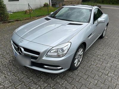 Gebraucht Mercedes SLK200 184 PS (135 kW) 2012 Silber Cabrio