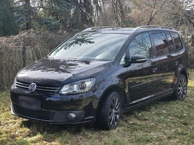 Gebraucht VW Touran Style 140 PS (102 kW) 2012 Schwarz Van / Kleinbus