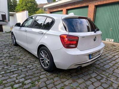 Usata BMW 116 Sport Line 136 CV (100 kW) 2014 Bianco Utilitaria
