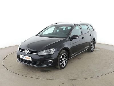 Gebraucht VW Golf VII Allstar 125 PS (91 kW) 2016 Schwarz Kombi