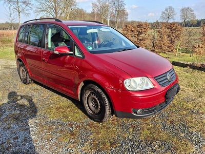 Brugt VW Touran 105 HK (77 kW) 2003 Rød MPV
