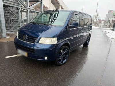 Usata VW T5 Highline 200 CV (147 kW) 2007 Blu Furgone