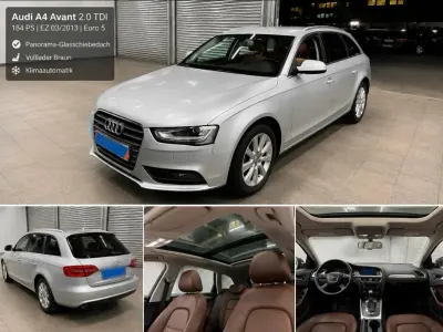 Gebraucht Audi A4 204 PS (150 kW) 2013 Grau Kombi