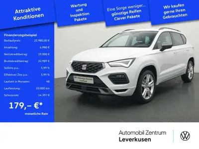 Gebraucht Seat Ateca FR 150 PS (110 kW) 2023 Weiss / nevada weiss (metallic) SUV