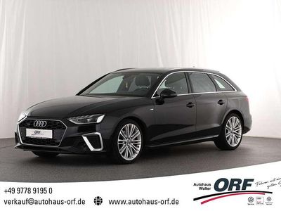 Mythosschwarz metallic Gebraucht 2021 Audi A4 S-Line Kombi | 29.450 € (Etwas zu teuer)
