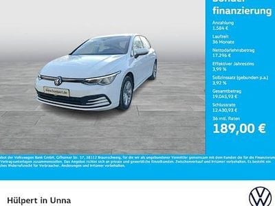Weiß Gebraucht 2022 VW Golf Life Limousine | 18.880 € (Guter Preis)