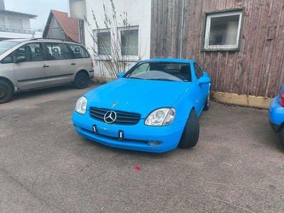 Gebraucht Mercedes SLK230 193 PS (141 kW) 1997 Grün Cabrio