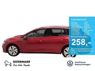 Gebraucht VW Golf VIII Style 150 PS (110 kW) 2023 Kings red metallic Kombi