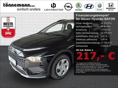 Neu Hyundai Bayon Select 101 PS (74 kW) 2025 Schwarz SUV