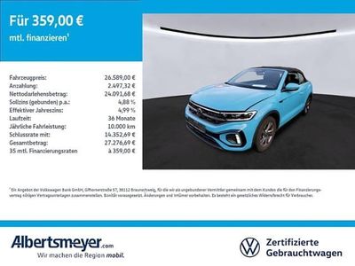 Gebraucht VW T-Roc R-line 150 PS (110 kW) 2023 SUV