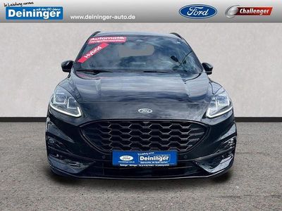 Obsidianschwarz (metallic) Gebraucht 2021 Ford Kuga ST-Line X SUV | 26.880 € (Etwas zu teuer)