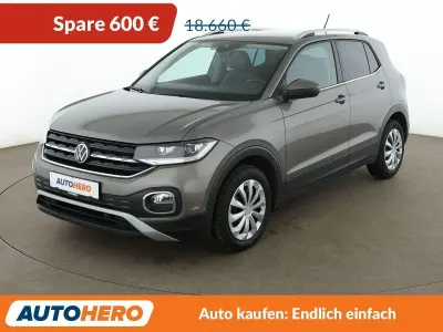 Usata VW T-Cross Style 110 CV (80 kW) 2021 Grigio SUV