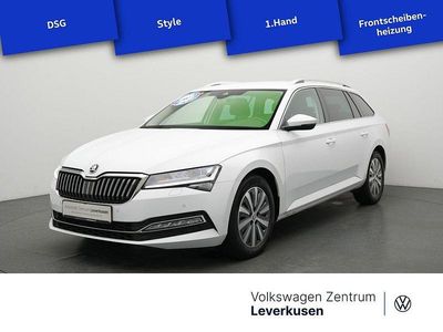Second-hand Skoda Superb Style 150 CP (110 kW) 2023 Alb Break