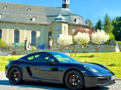 Brugt Porsche 718 Cayman Chrono 299 HK (219 kW) 2017 Sort Coupe