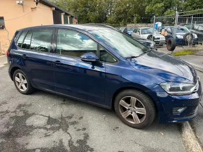 Gebraucht VW Golf Sportsvan 115 PS (84 kW) 2017 Blau Van / Kleinbus