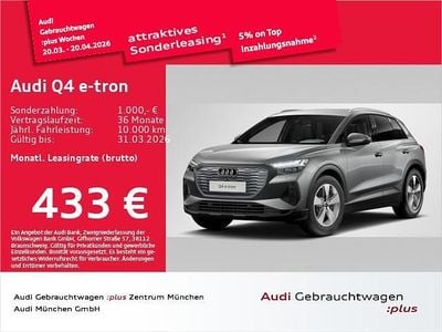Gebraucht Audi Q4 e-tron Sport 210 kW (286 PS) 2025 Taifungrau metallic SUV